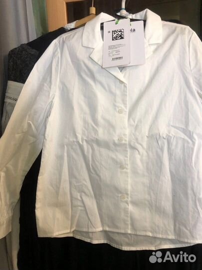 Рубашка sela 134 размер на девочку