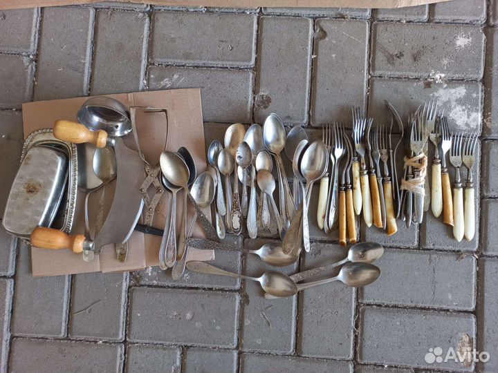 Ложки вилки нержавейка СССР