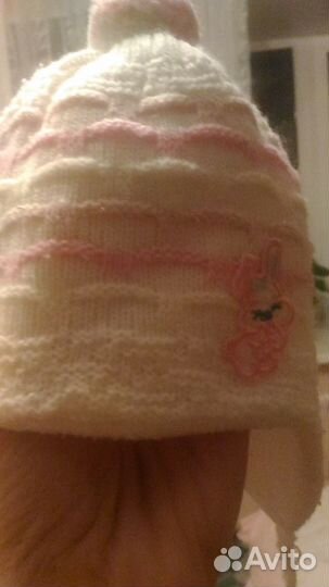 Детская зимняя шапка р.42-44