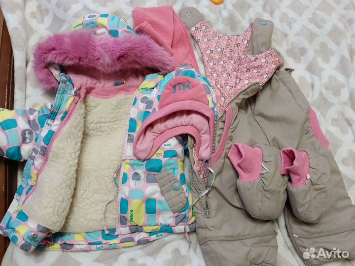 Зимний костюм трансформер для девочки