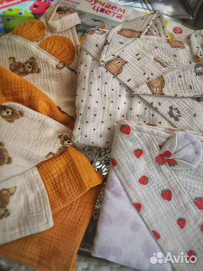 Полотенце детское из муслина