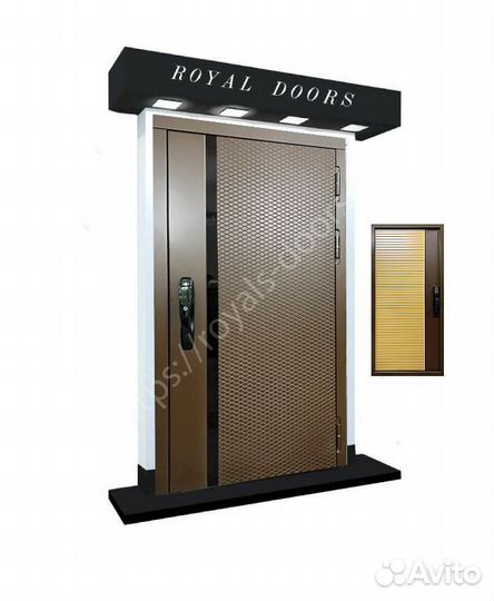 Входная металлическая дверь утепленная