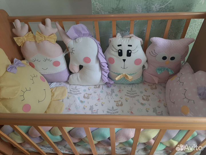 Детское постельное белье в детскую кроватку