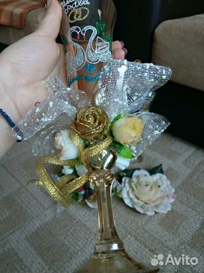 Свадебные фужеры