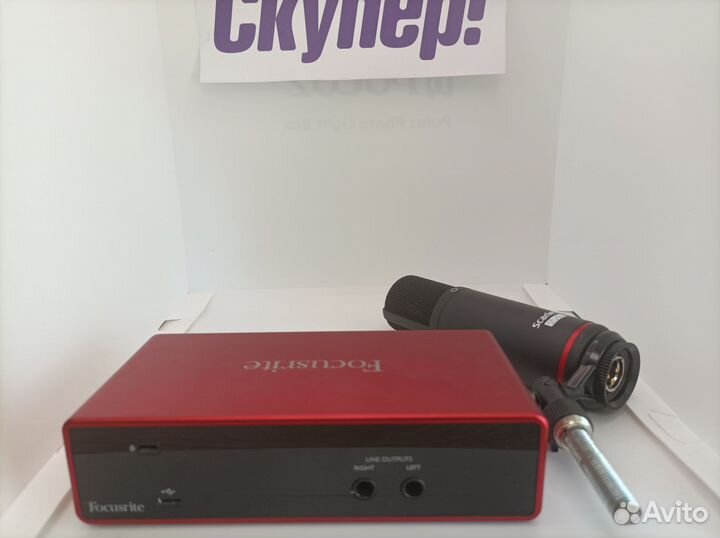 Звуковая карта focusrite scarlett 2i2 3rd gen