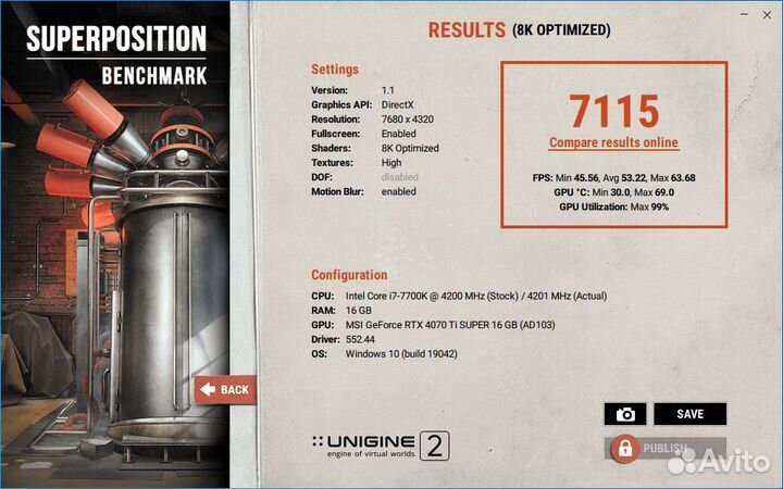 Видеокарта MSI Rtx 4070 Ti Super Ventus 3X OC