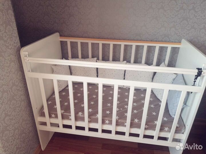 Детская кроватка трансформер новая