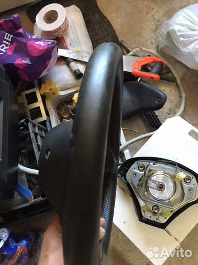 Руль трёх спицевый Ауди а6 с4, с5