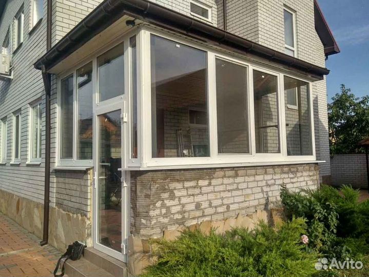 Остекление беседки пвх