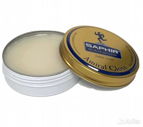 Крем воск для полировки, глассажа Amiral Gloss