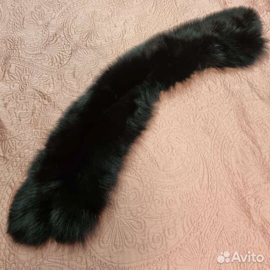Меховой воротник песец