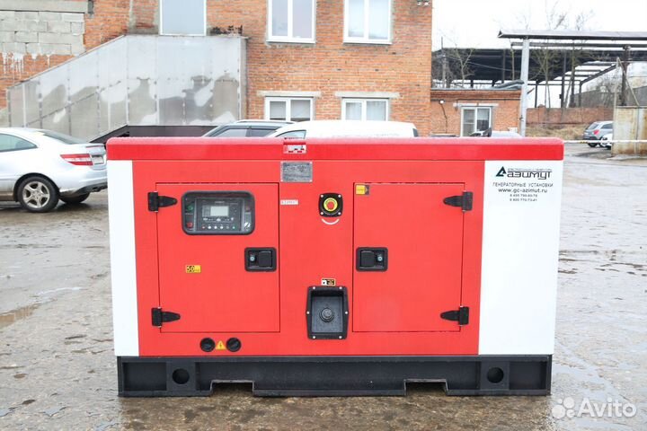Дизельный генератор 25 кВт в кожухе «Азимут»