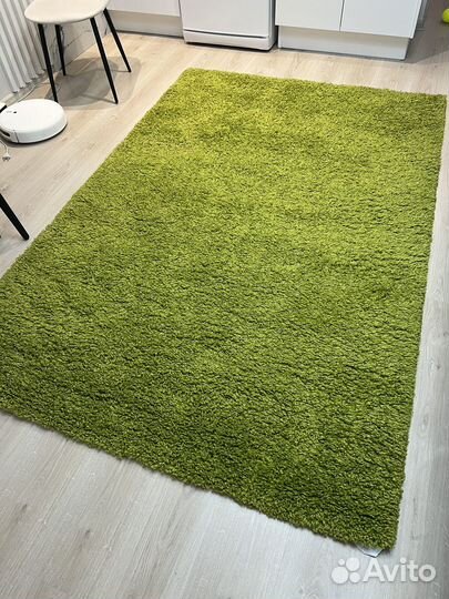 Ковер IKEA зеленый