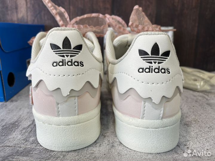 Кроссовки Adidas superstar cappuccino