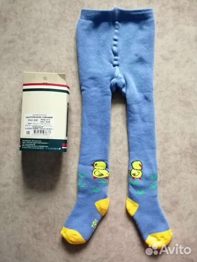 Колготки новые 80-86