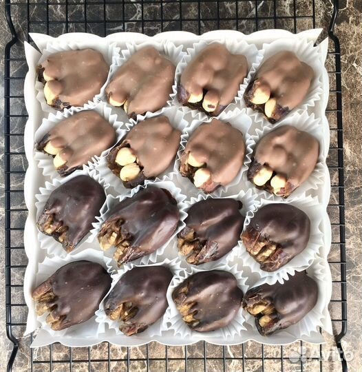 Финики королевские в шоколаде