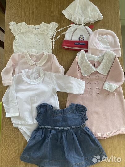 Комплект вещей Zara, Benetton, Oshkosh, Campure