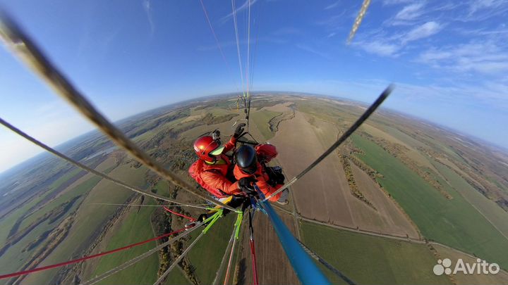 Полет на параплане с инструктором Нижний Новгород