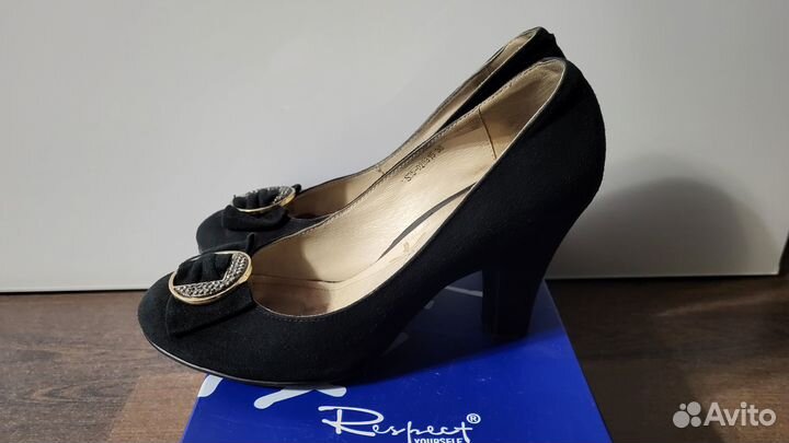 Продам туфли замшевые Respect 38 размера