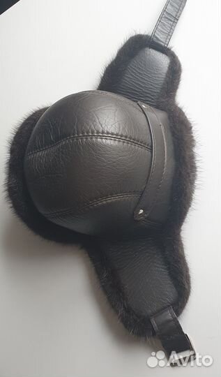 Шапка ушанка ондатра(новая)