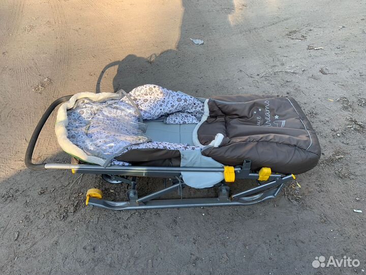 Детские зимние санки