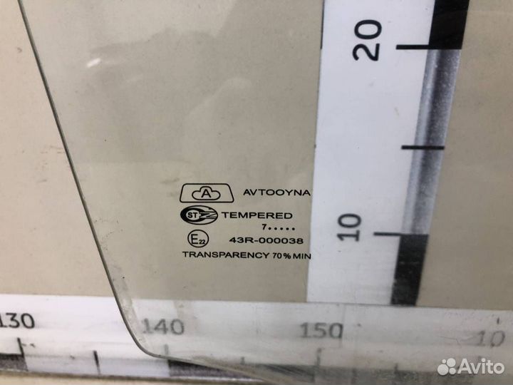 Стекло двери передней правой Daewoo Matiz M100/M15