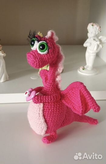 Вязаные игрушки дракон