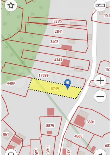 Участок 8,6 сот. (ИЖС)