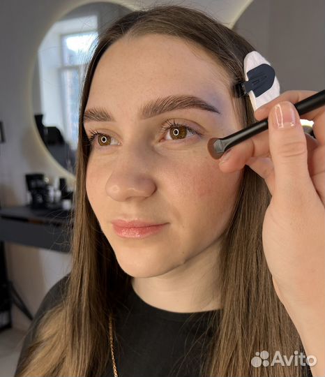 Окрашивание бровей