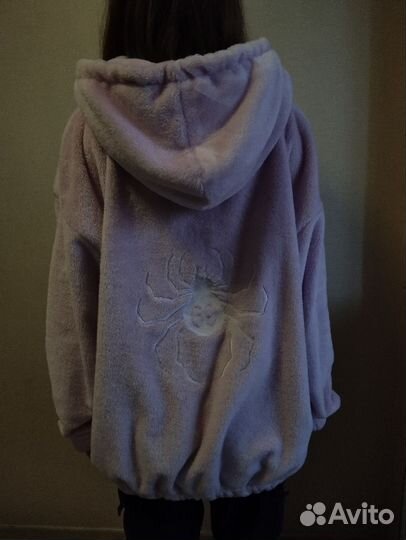 Плюшевое худи