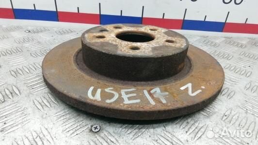 Диск тормозной задний chevrolet cruze J300 (USE17L