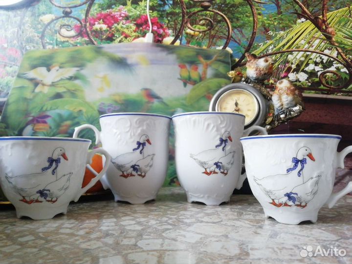 Кружки много разных