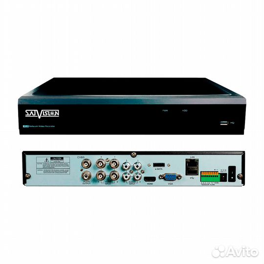 Видеонаблюдение гибрид (SVR-4115P v3.0)