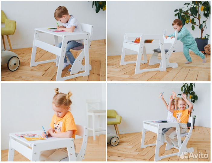Комплект растущей детской мебели