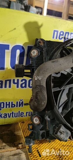 Радиатор двс Opel Astra H