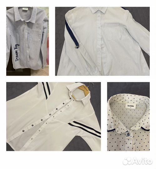 Рубашка на девочку 158