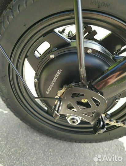 Электровелосипед складной