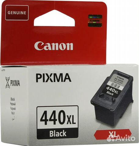 Canon PG-440XL (5216B001) картридж черный струйный