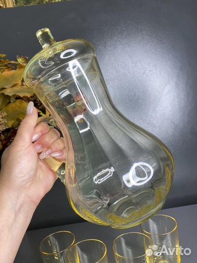 Графин и стаканчики СССР