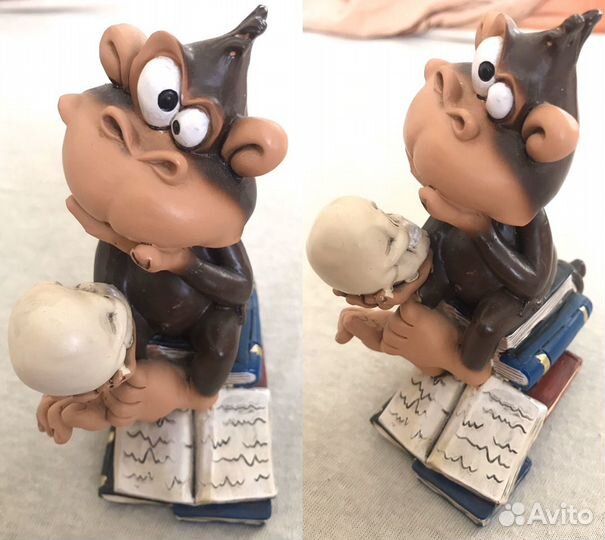 Статуэтки весёлые обезьяны