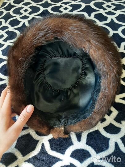 Меховая шапка/берет