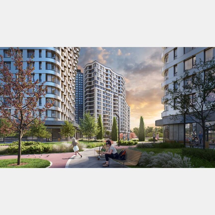 1-к. квартира, 41,4 м², 20/26 эт.