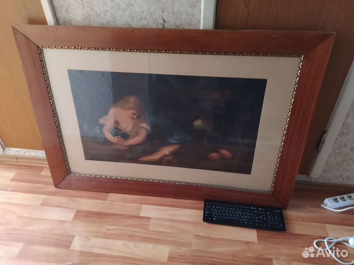 Старая большая картина. Германия