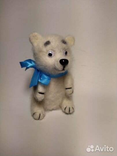 Мишка валяный