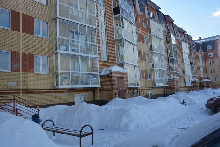 2-к. квартира, 57,3 м², 3/5 эт.