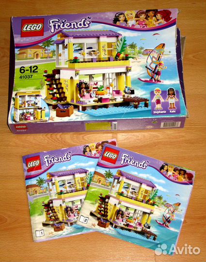 Lego Friends 41037 Пляжный дом Стефании