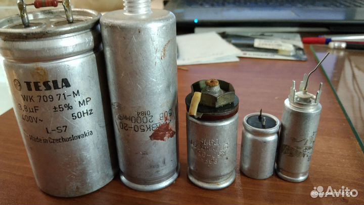 Конденсаторы электролитические СССР