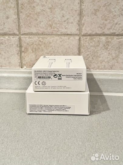 Кабель для зарядки MacBook 2 метра оригинал новый