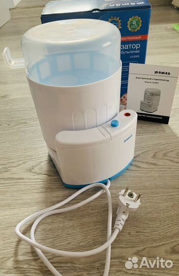 Стерилизатор для бутылочек, сосок и пустышек Maman