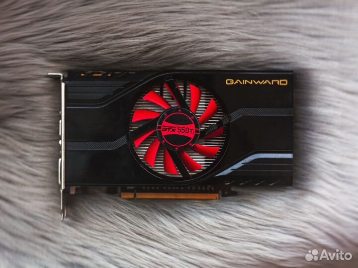 Видеокарта Gainward GeForce GTX 550 Ti 1GB